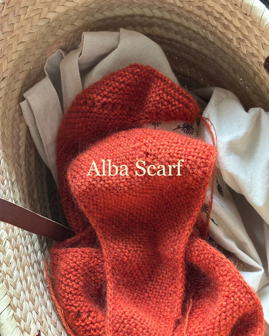 WH - Alba Scarf Lambswool x Mohair Edition - PDF pattern in Danish - Image 7
