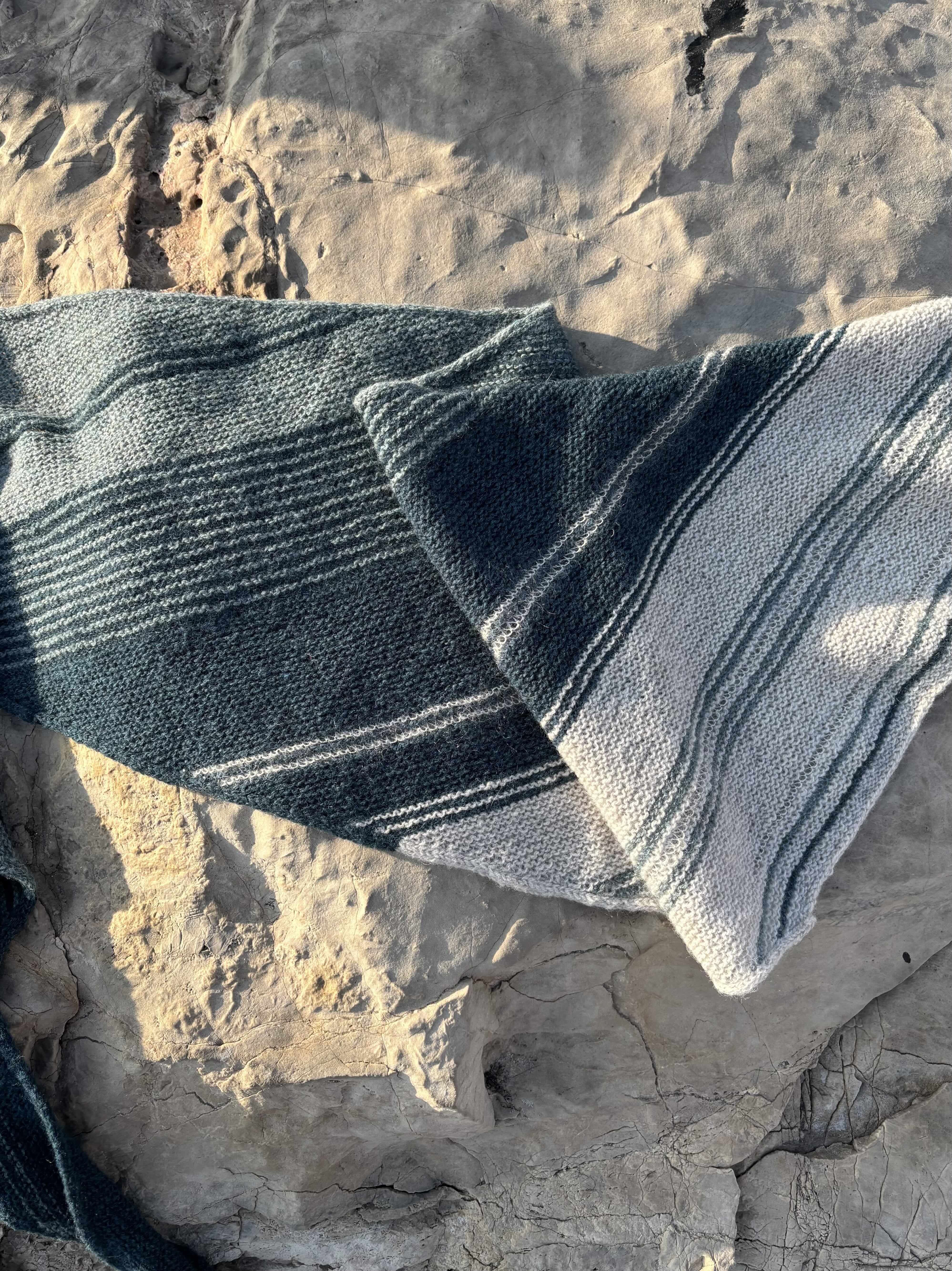 Blue Moves Shawl - Image 3