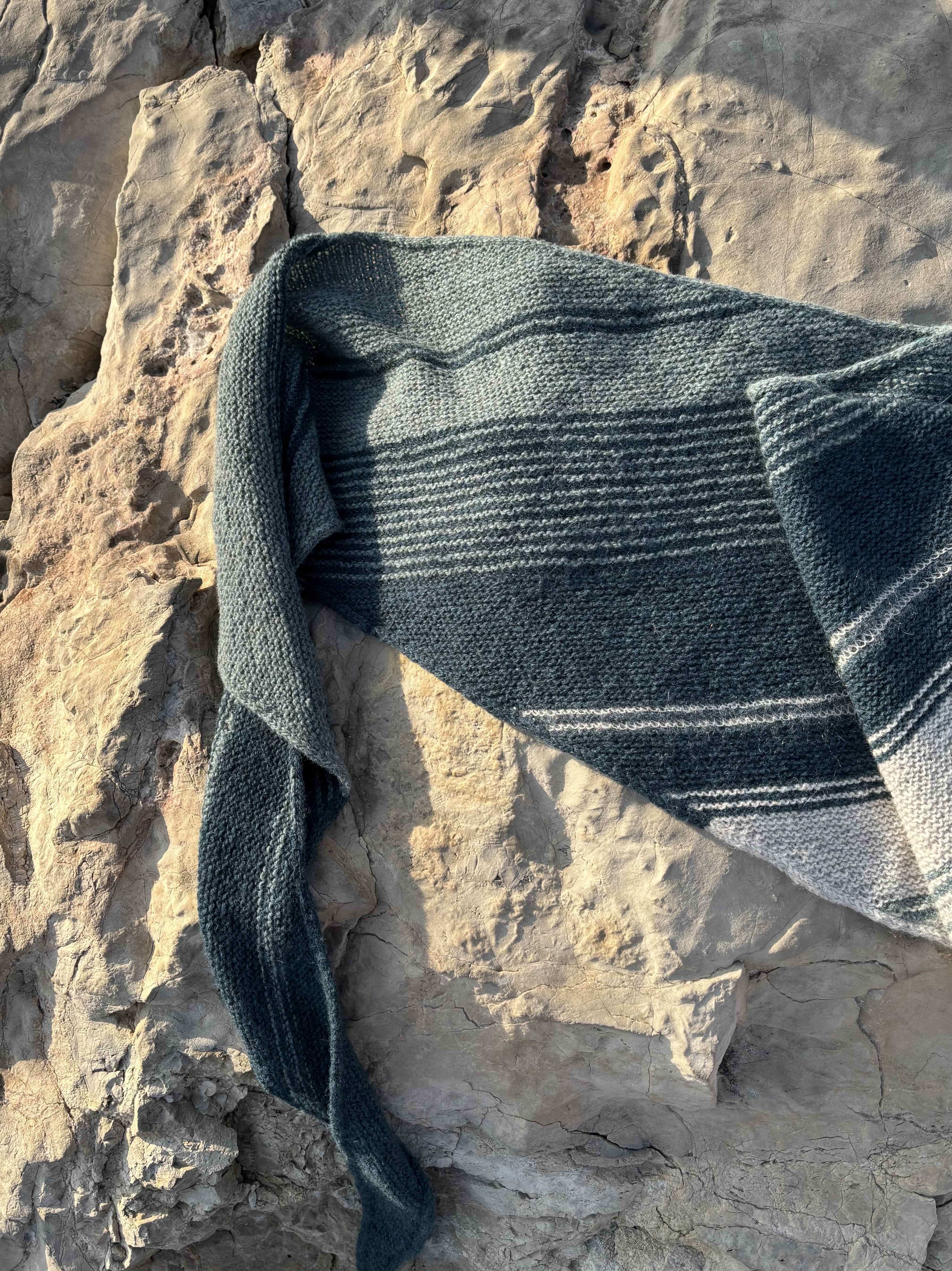Blue Moves Shawl - Image 4