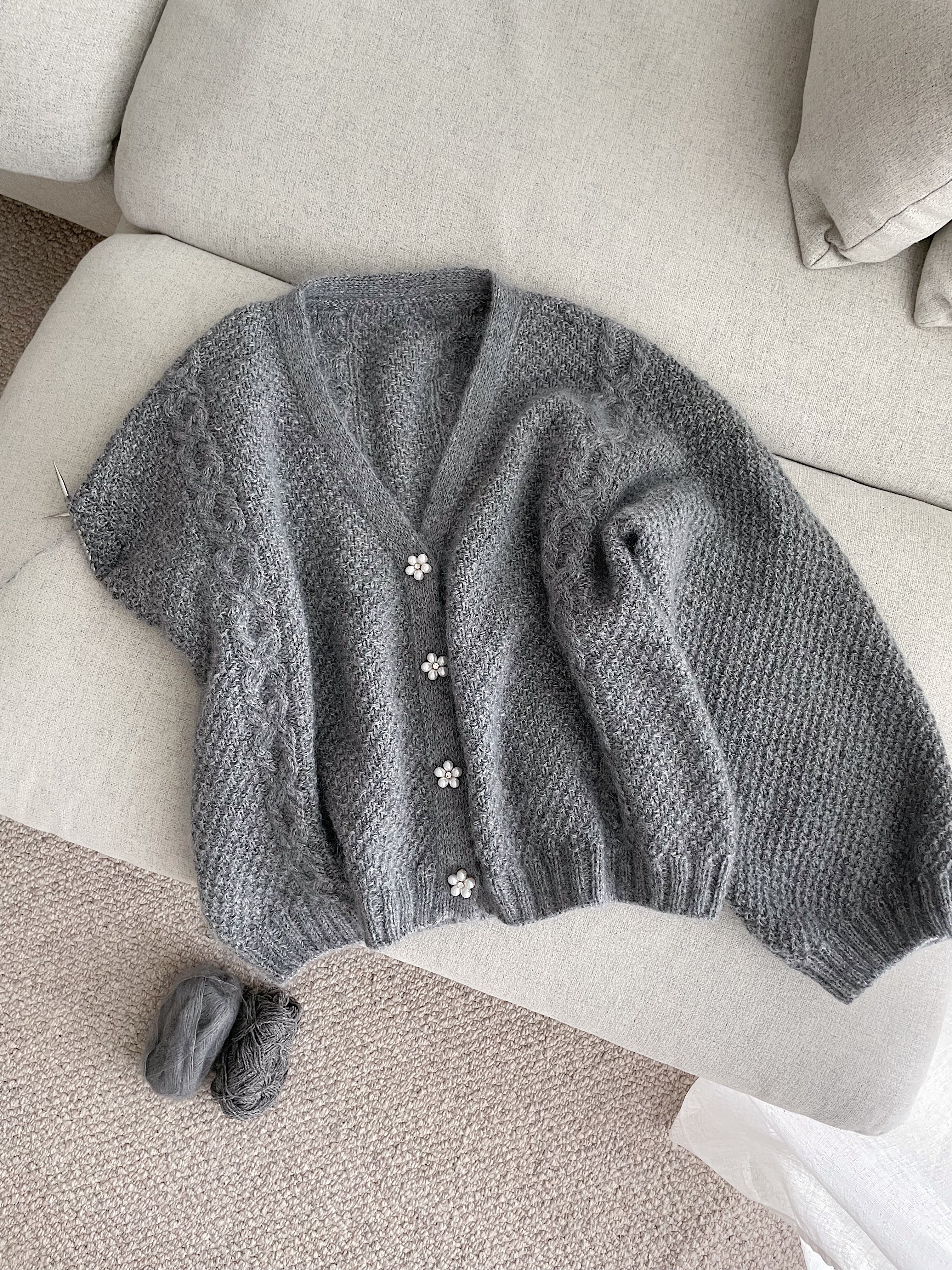 Birgitte Cardigan by Anna Tanskanen - Image 9