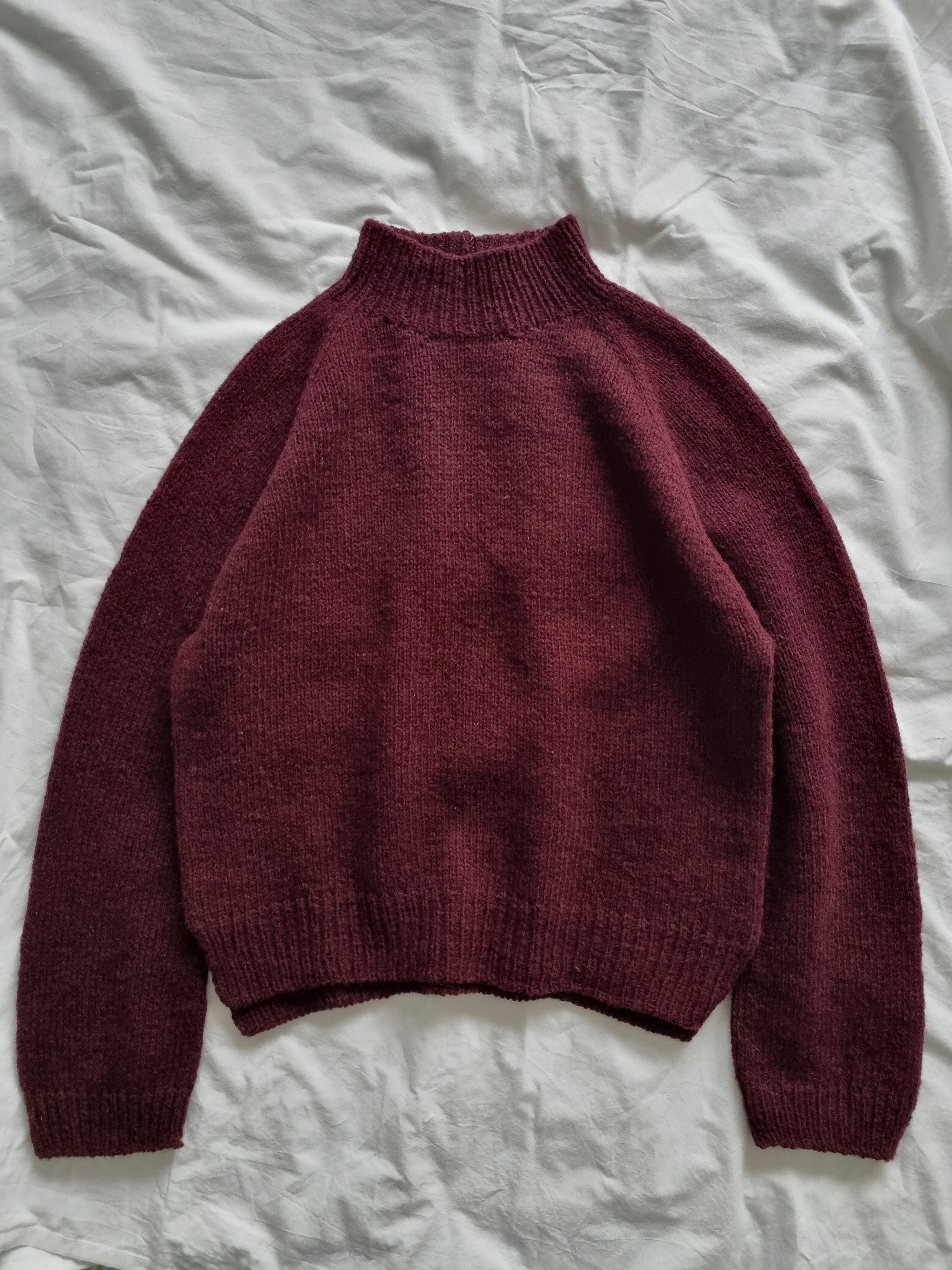 Burgundy Sweater by Joanna Filip - Image 7
