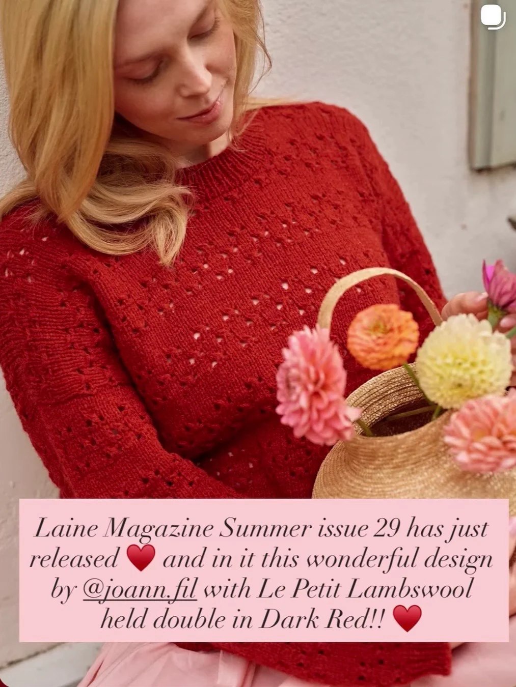 Cerise Sweater by Joanna Filip - Image 3