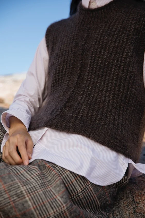 Dynamite Vest by Camille Romano x Laine Magazine - Image 3