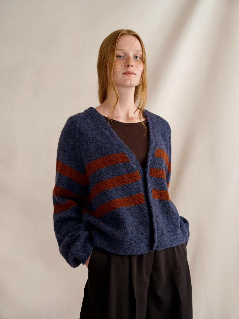Evening on the Loire Cardigan by Joanna Filip x Laine Magazine - Image 4