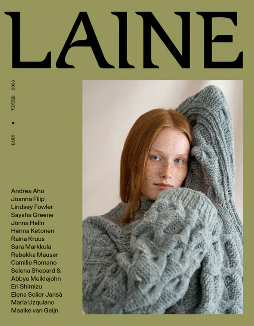 Evening on the Loire Cardigan by Joanna Filip x Laine Magazine - Image 6