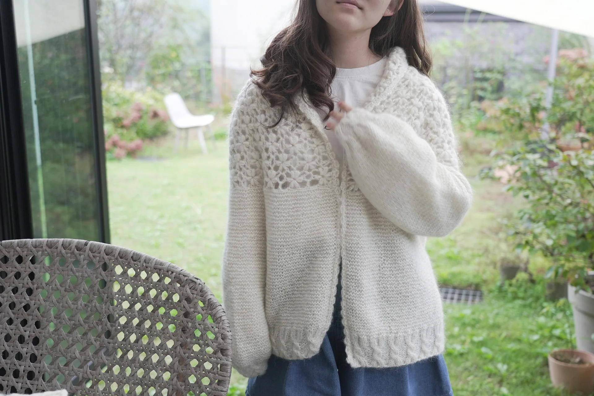 My Blooming Garden Cardigan by Hannah Kim - Image 15