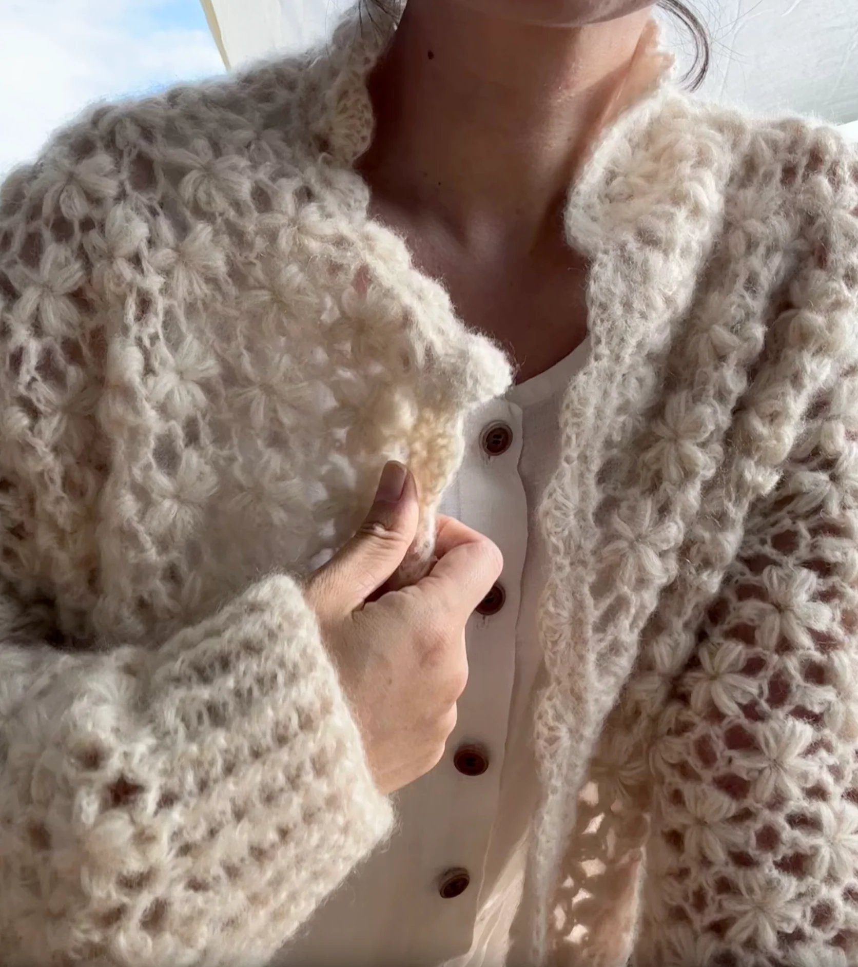 My Blooming Garden Cardigan by Hannah Kim - Image 17
