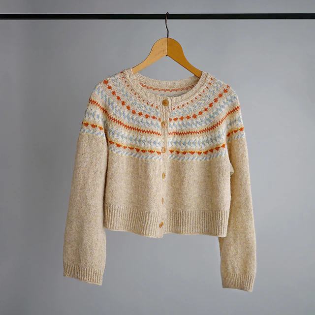 Amikomi Yoke Cardigan & Pullover by Noriko Ichikawa - Image 7