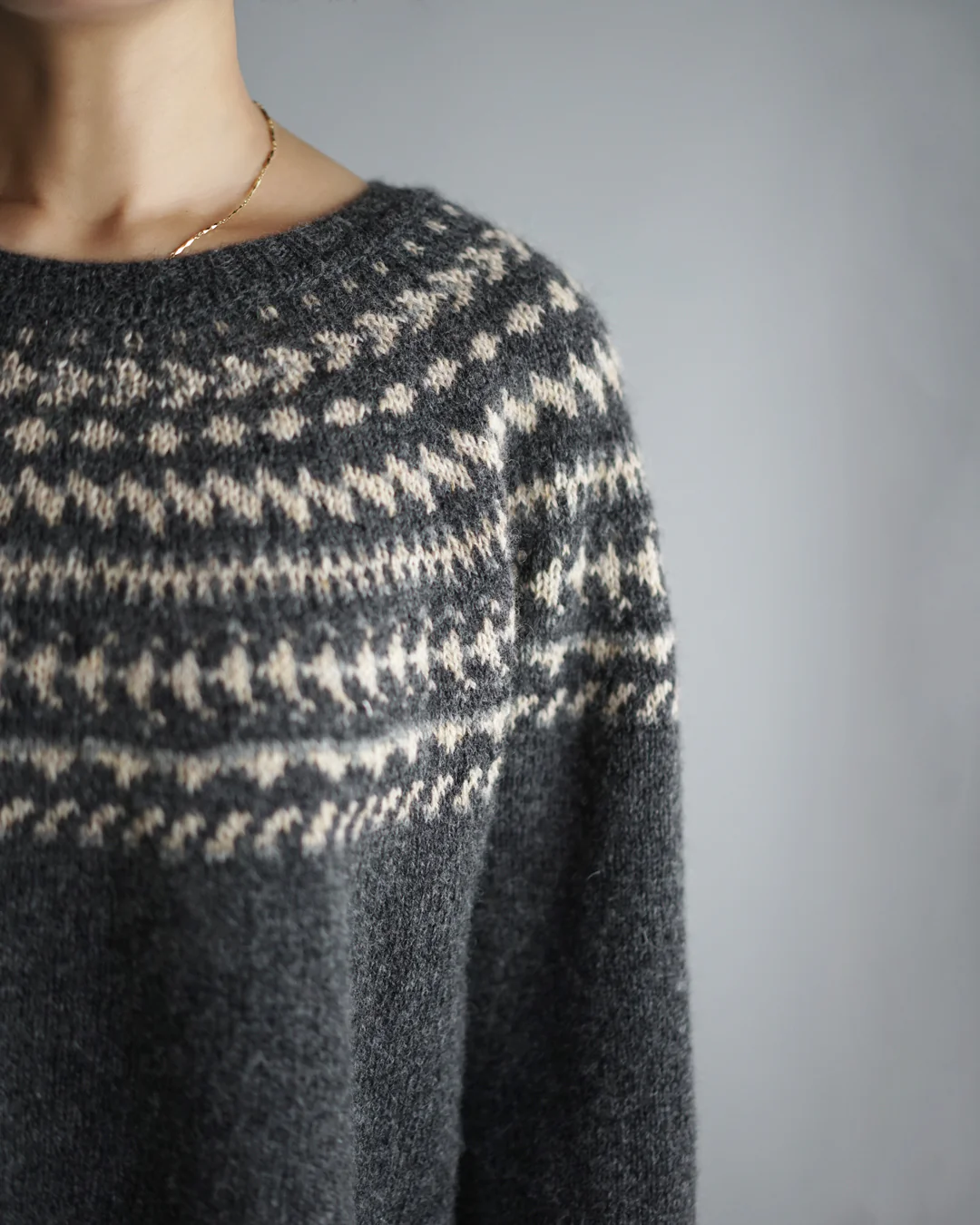 Noriko Ichikawa - Amikomi Yoke Sweater - Image 3