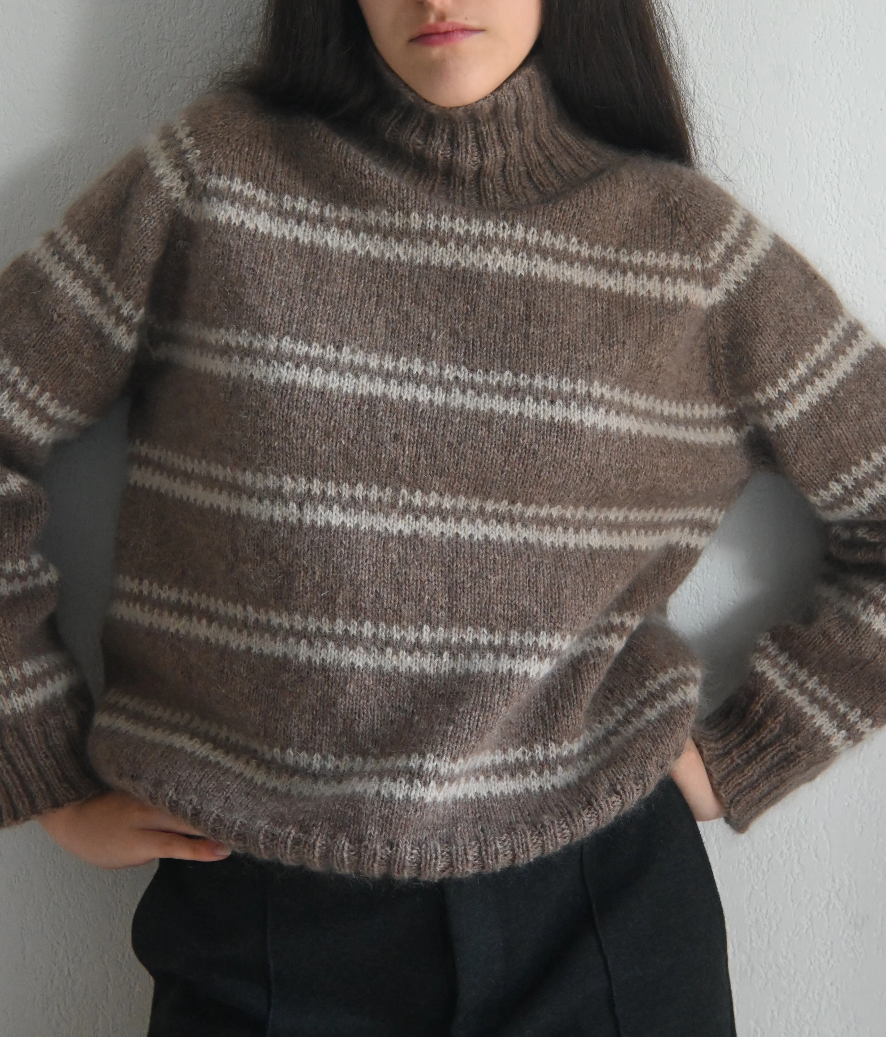 Oisans Sweater by Sandrine C. Knit Studio - Image 2