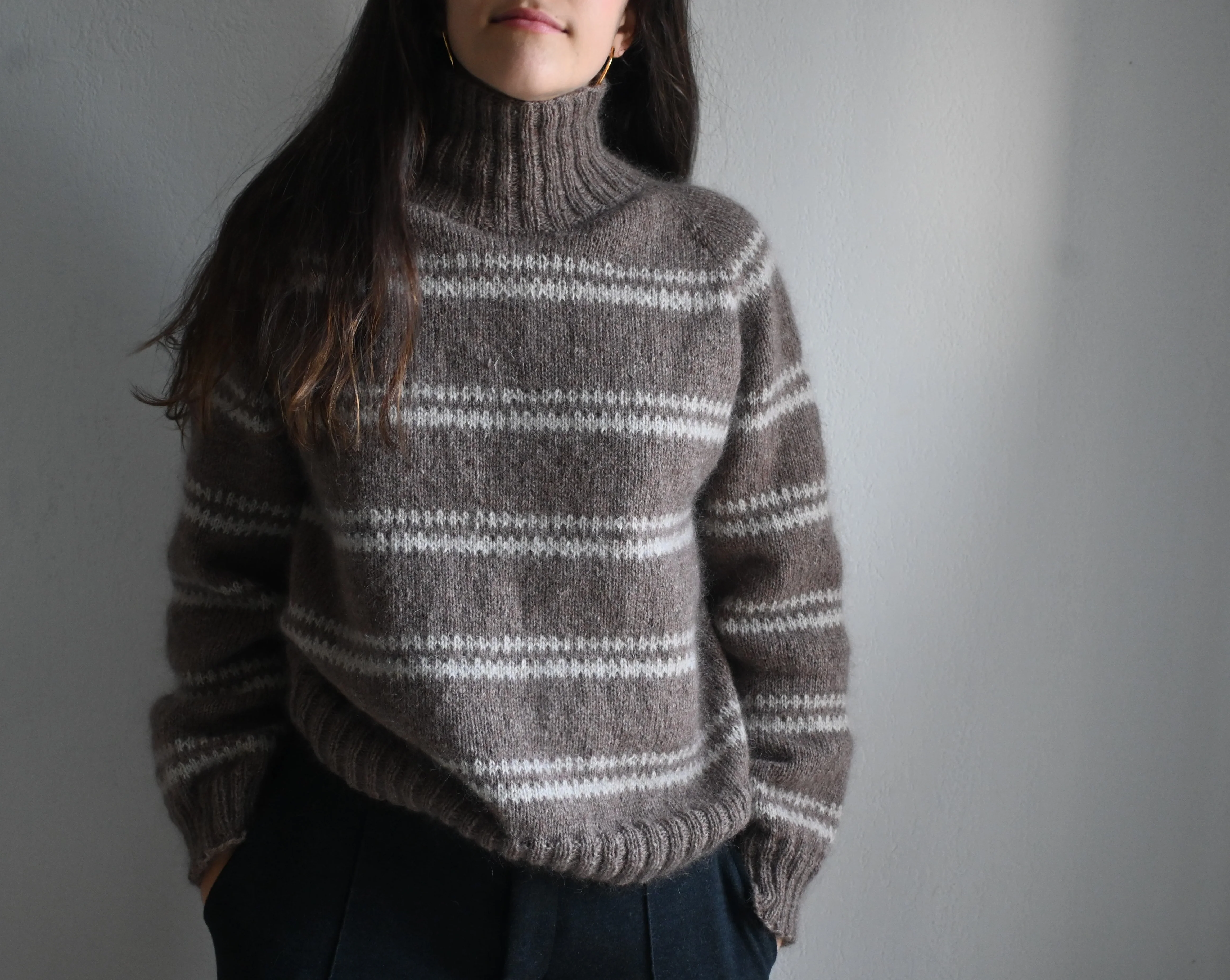 Oisans Sweater by Sandrine C. Knit Studio - Image 4