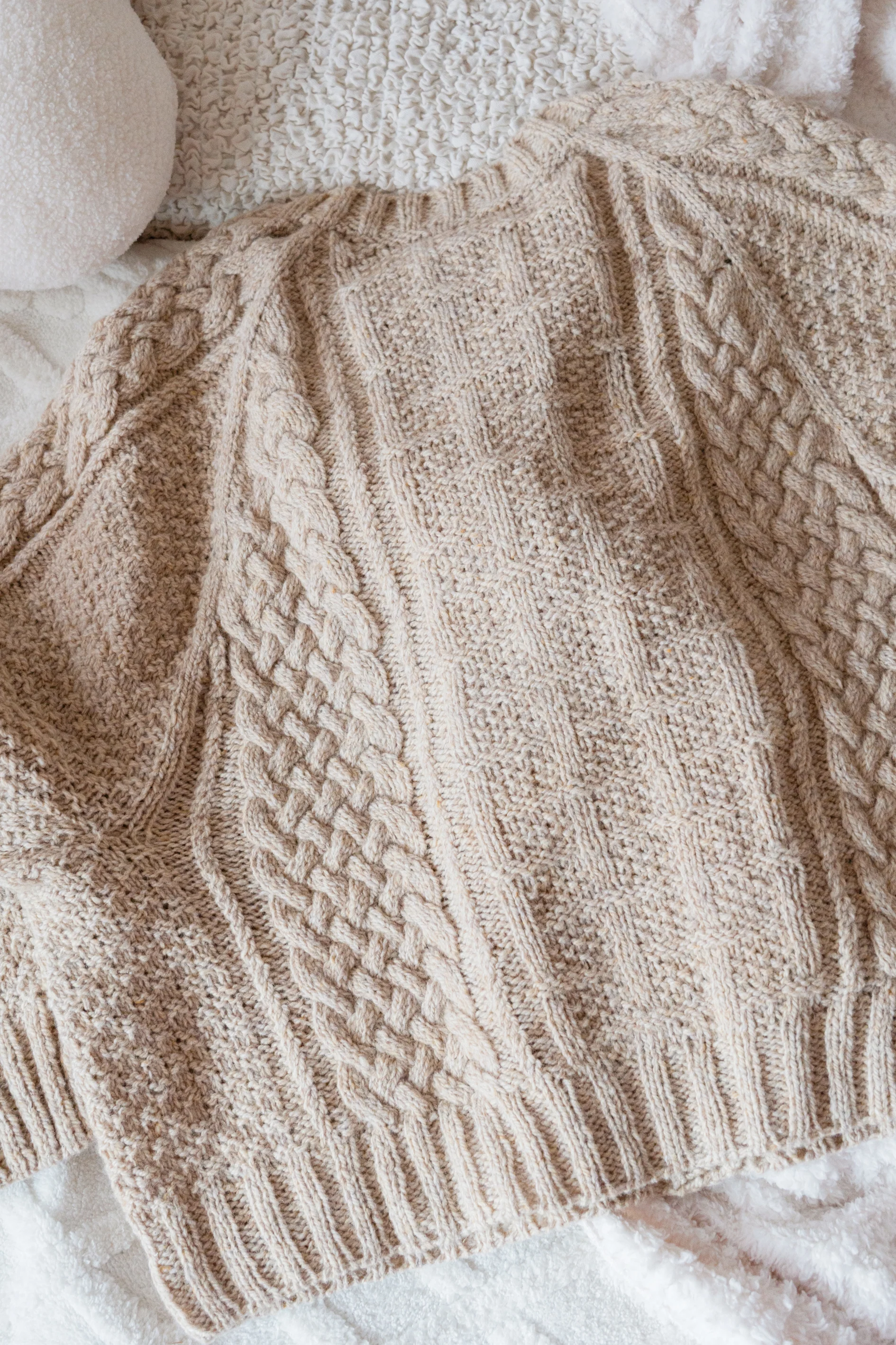 Rustic Weave Cardigan by Soop Knits - Image 7