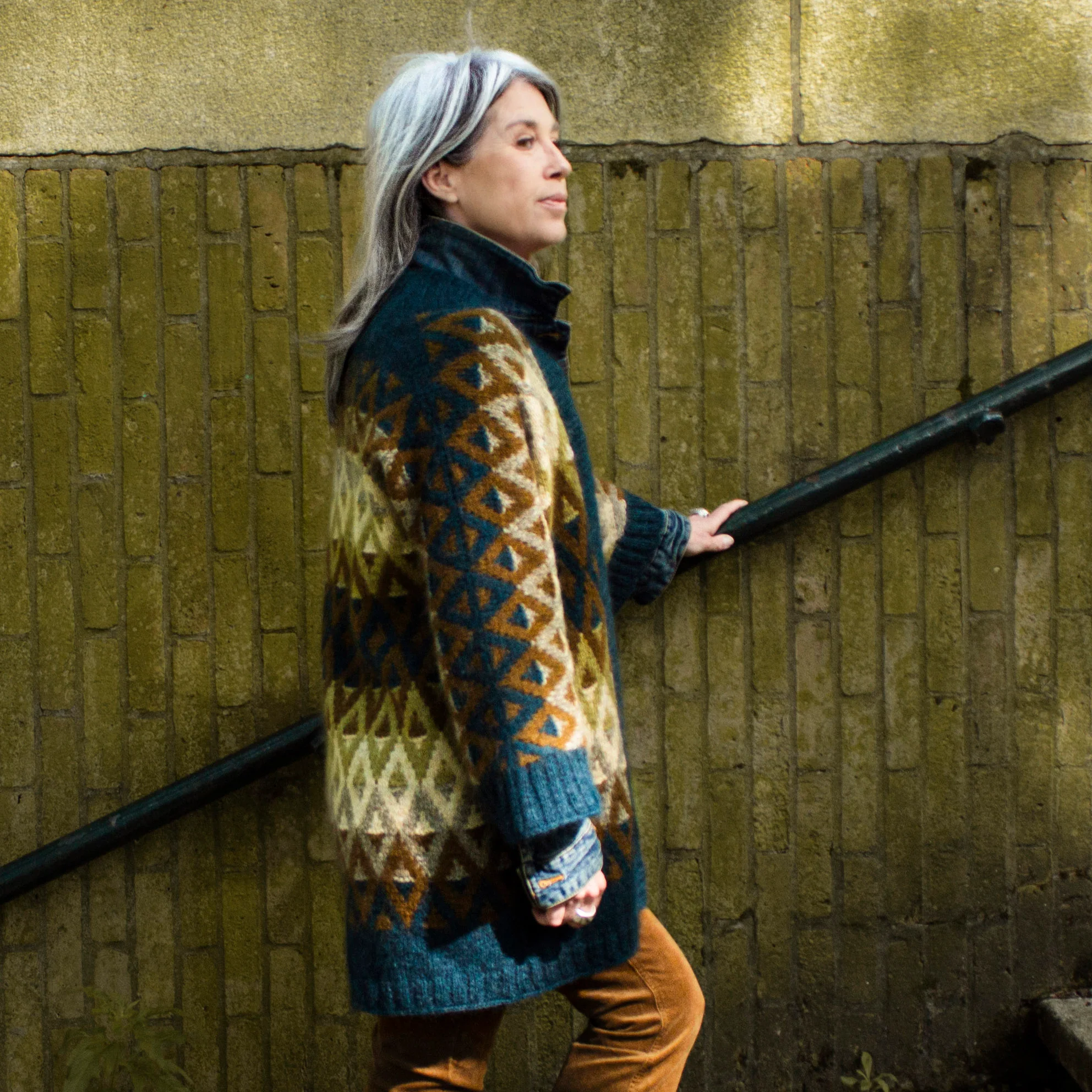 Tursa Cardigan by Natasja Hornby - Moonstruck Knits - Image 4